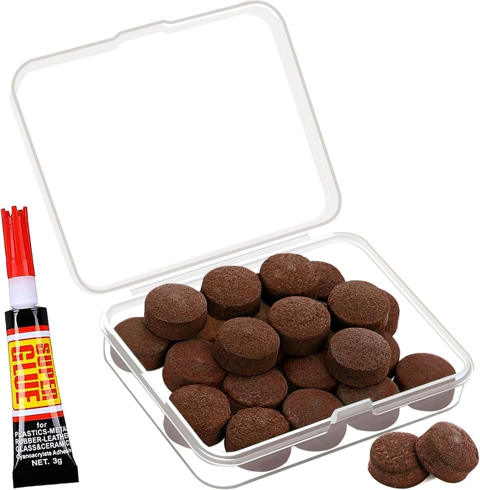 20PSC Pool Cue Tips 13Mm Billiard Pool Stick Tips Pool Cue Tips Replacement Kit