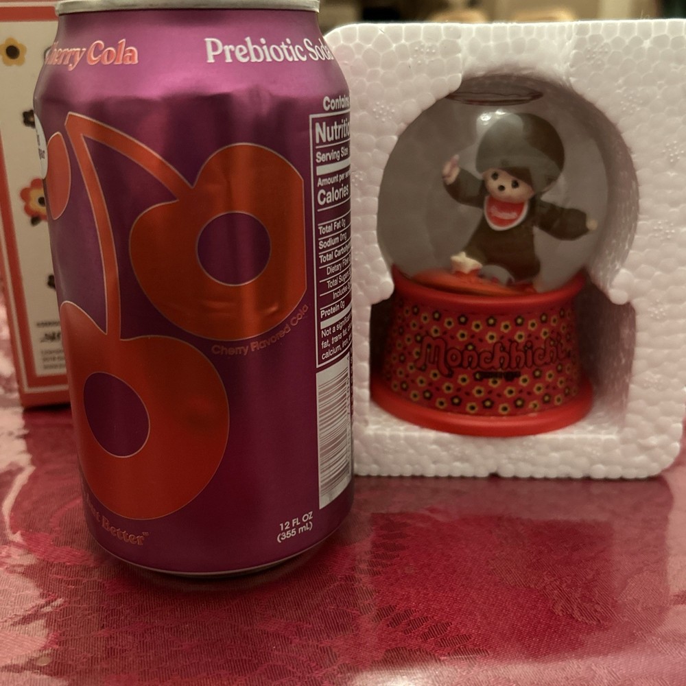 Monchhichi Mini Snow Globe NIB- BOY