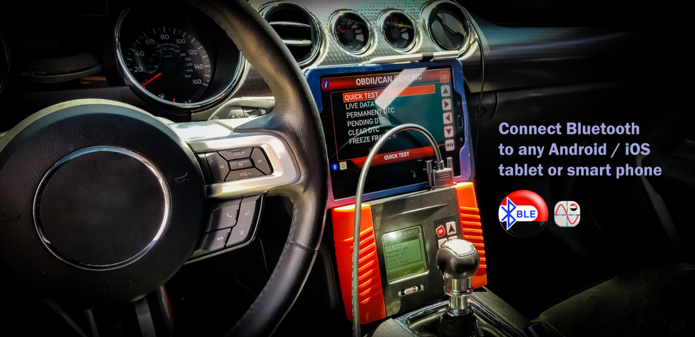 INJECTRONIC CJ4R OBD2 All System Diagnostics Oscilloscope 40+ service functions