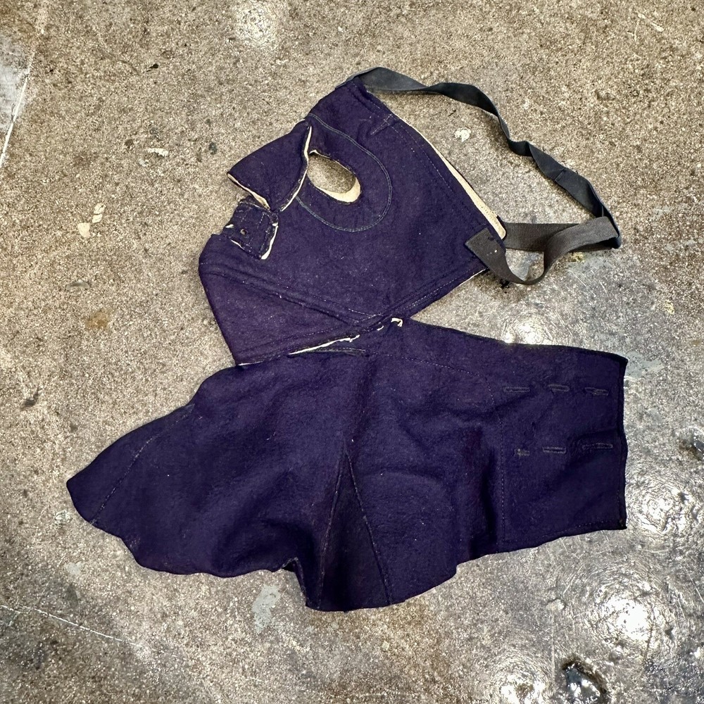 WWII US Navy Cold Weather Mask Blue Wool