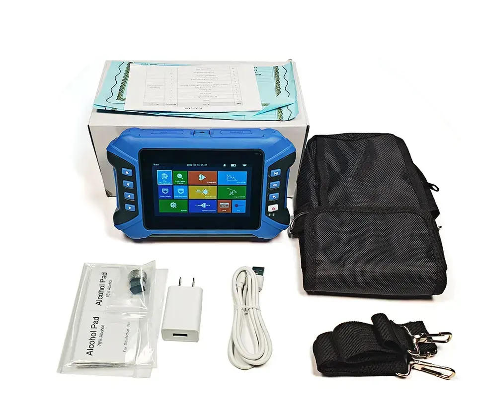 Mini Optical Time Domain Reflectometer Fiber Breakpoint Tester Meter PRO OTDR