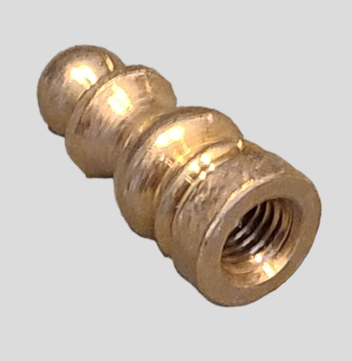 Brass Classical Small Lamp Finial 1'' Tall #DP51