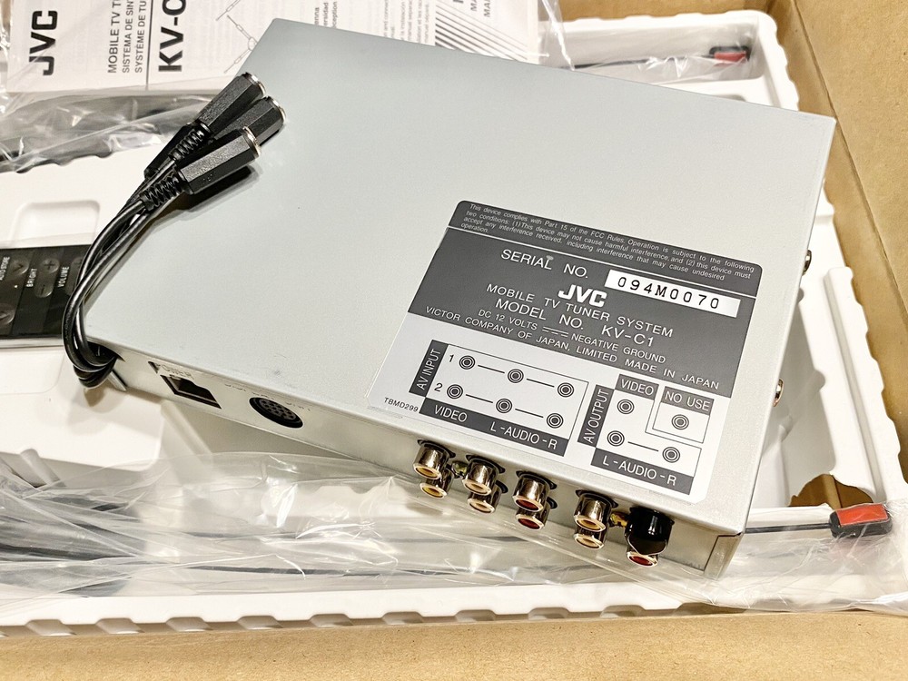 JVC KV-C1 Mobile TV Tuner System