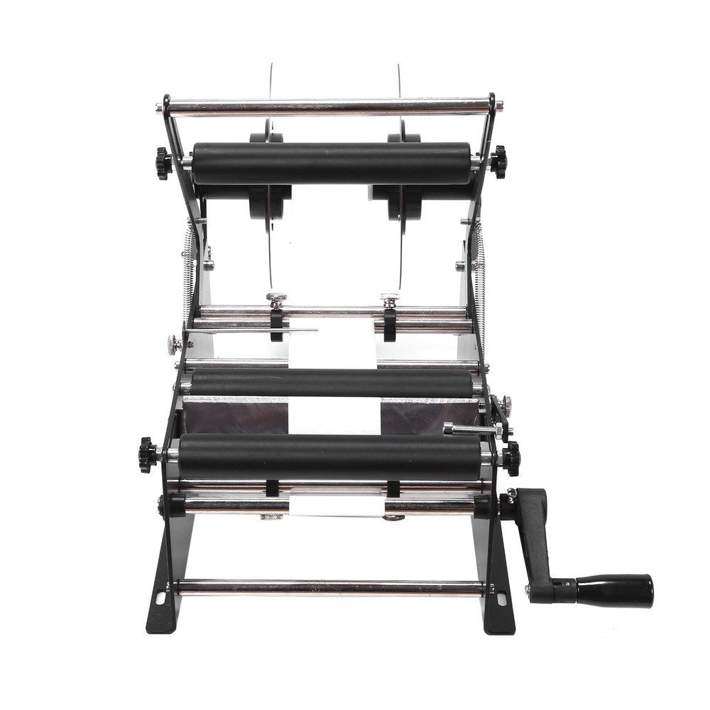 Adjustable Labeling Machine with Handle for Round Glass Plastic Metal Bottle
