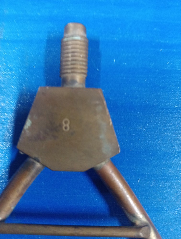 Vintage Double Tip Torch Head 8 Brass Copper