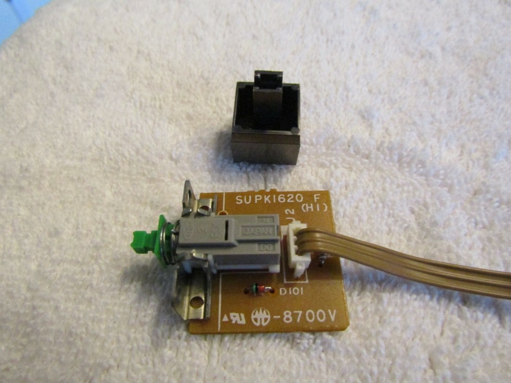 Technics SH-8038 Stereo Graphic Equalizer Push Button Knob with Board SUPK1620F