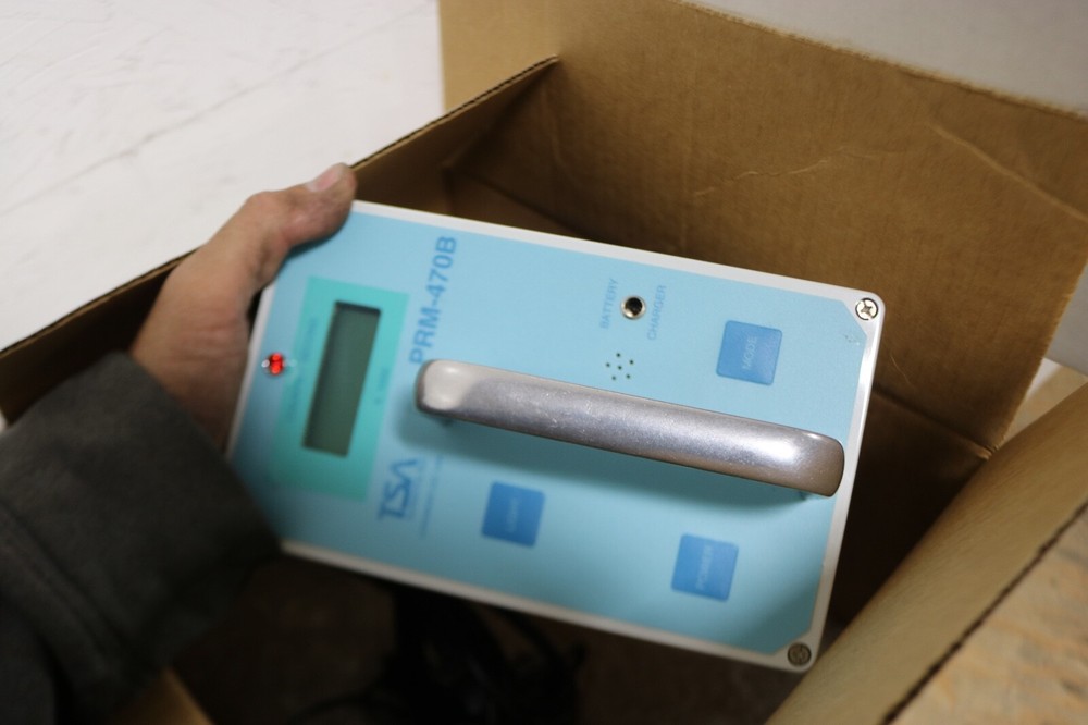 NEW TSA PRM-470B Handheld Radiation Detector Alpha