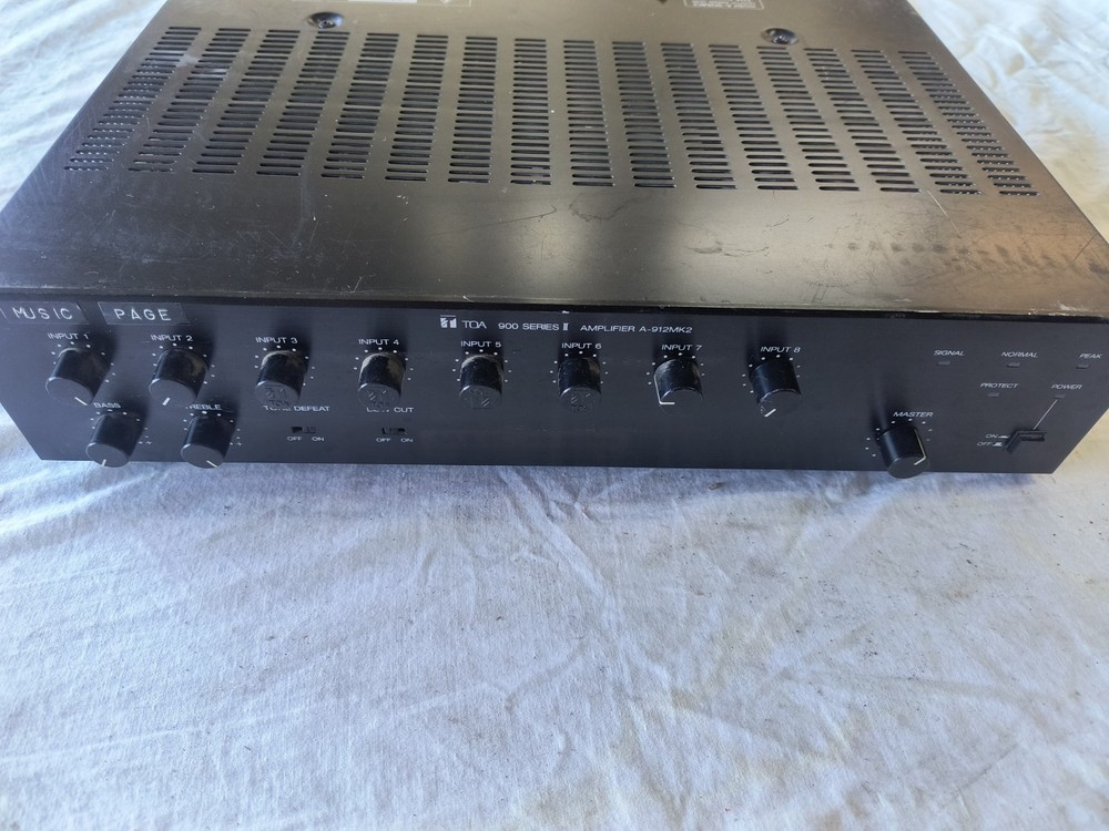 TOA A-912MK2  70 VOLT AMPLIFIER
