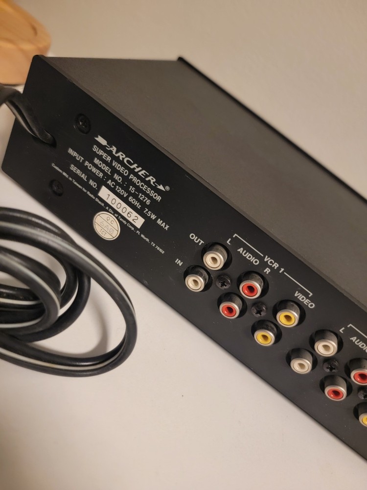 Archer Super Video Processor Model: 15-1276