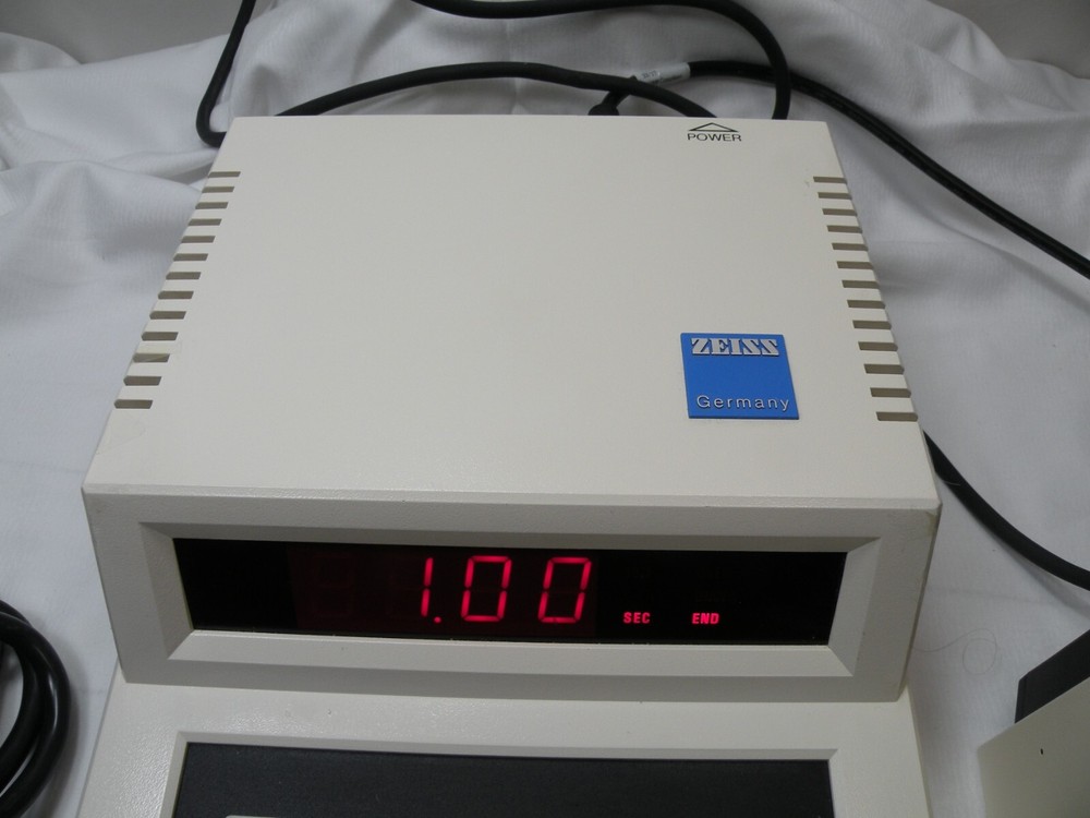 Carl Zeiss MC-80 Microscope Camera Exposure Controller w/ Camera, Cord & Cable