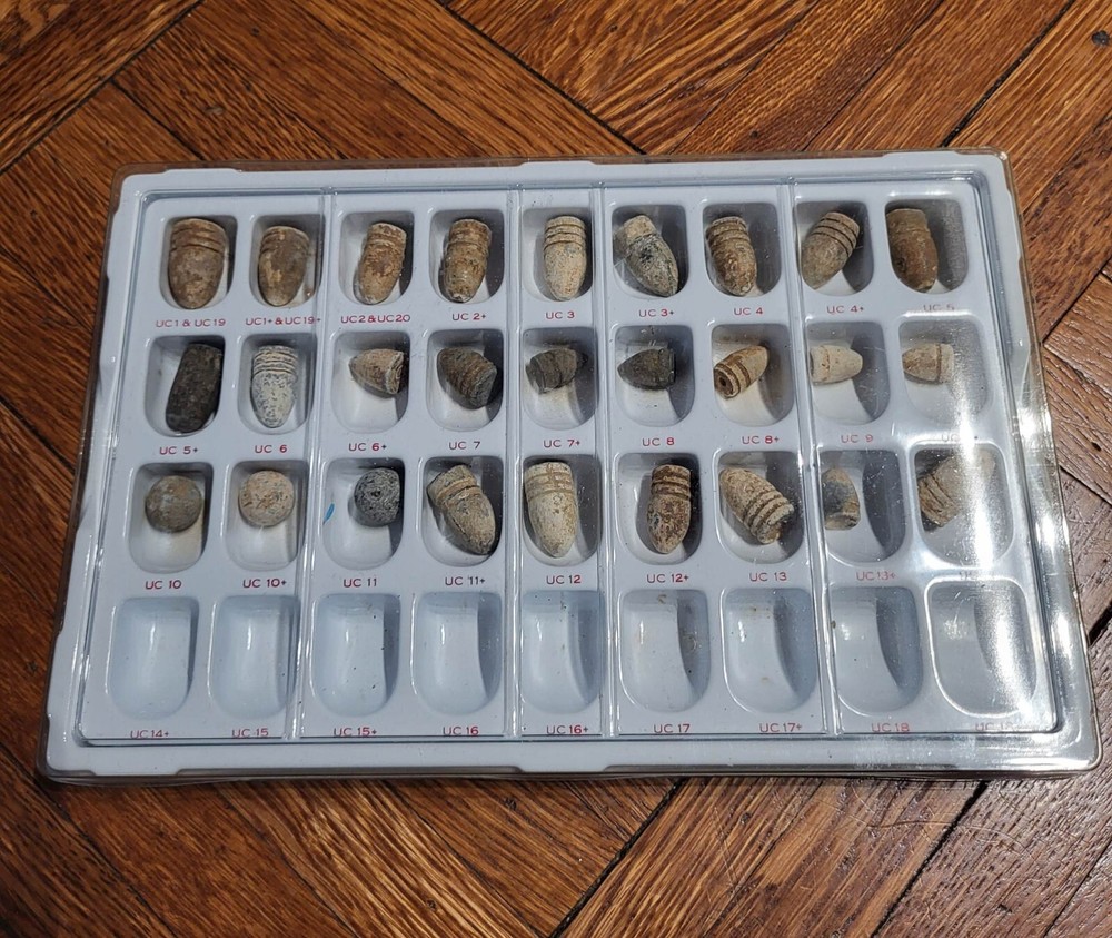 Civil War Bullets 27pcs Bullets in Case