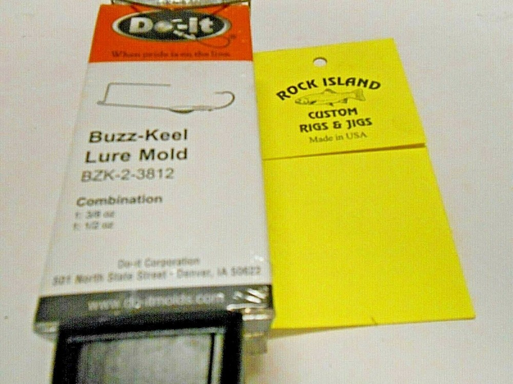 3457 DO-IT BUZZ-KEEL LURE MOLD