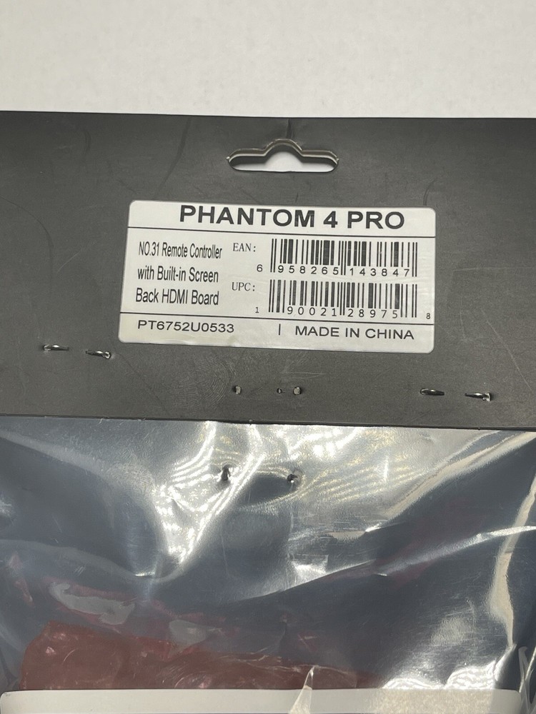DJI Phantom 4 Pro Remote Controller with Built-in Screen Back HDMI Cover Part 31