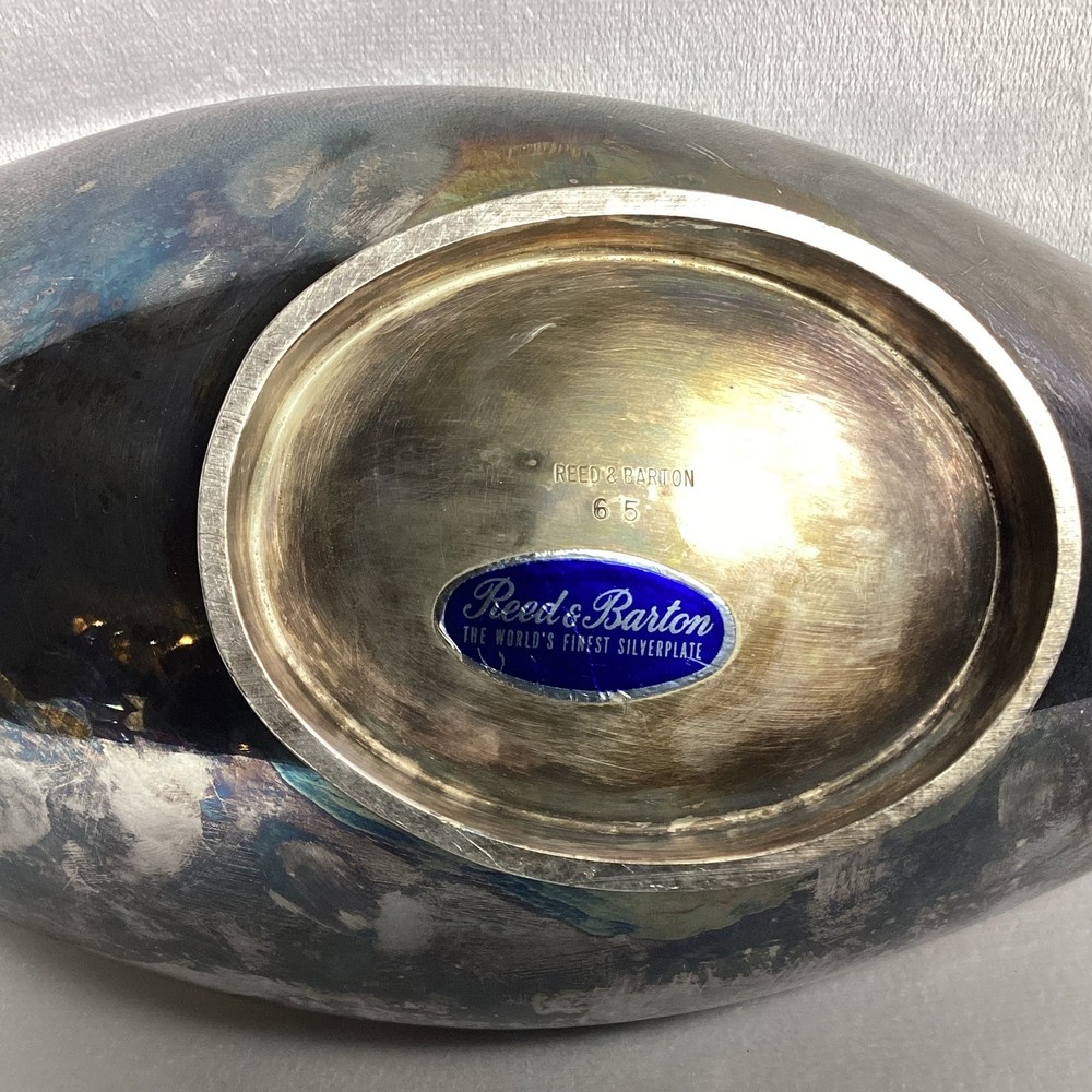 Reed & Barton Silverplated Yellow Teardrop Dish 65 by John Prip