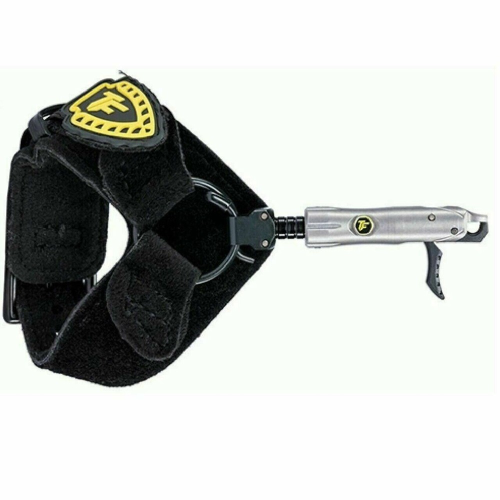 Trufire Bulldog Buckle Foldback Archery Compound Bow Release - Black