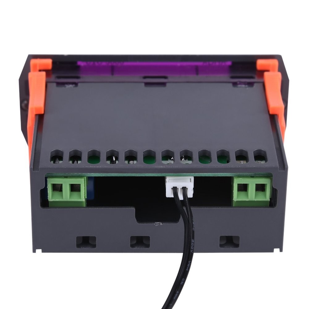 -3000 110V-220V Digital Temperature Controller Thermostat with black,orange
