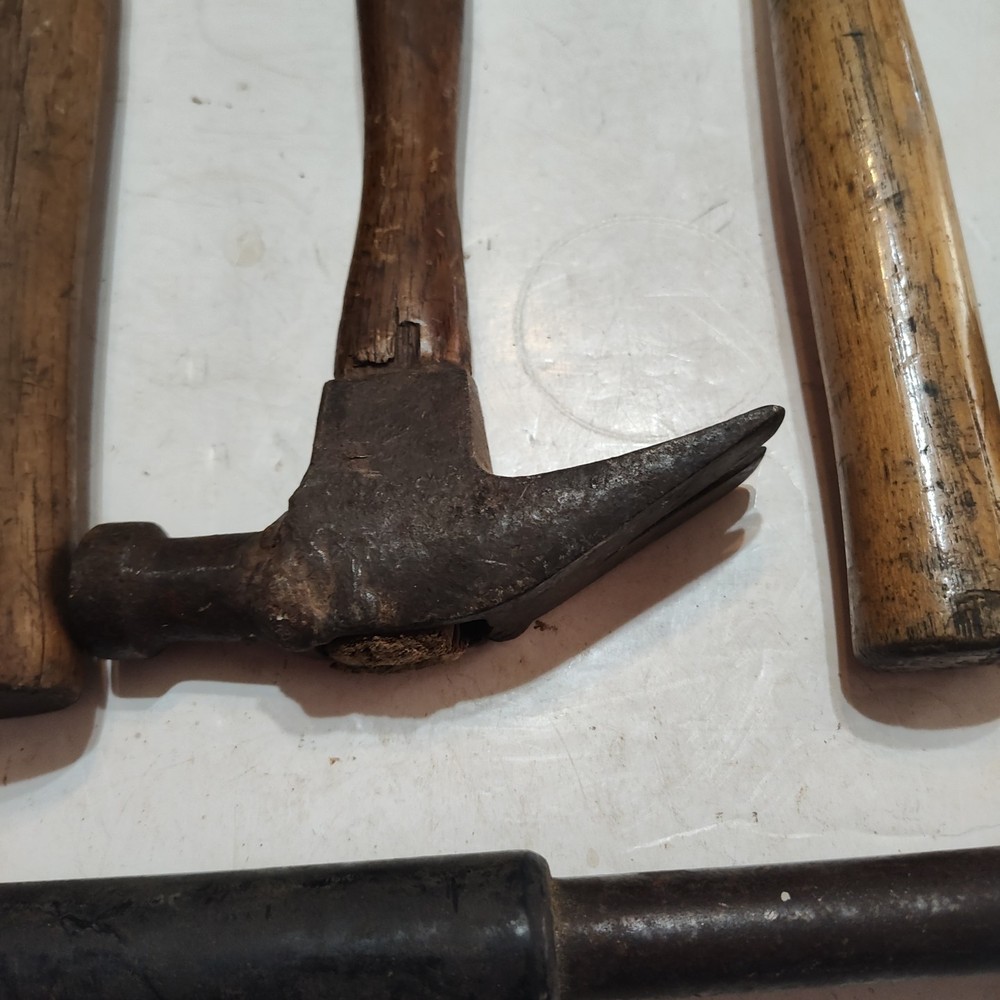 Vintage Hammers And Mallets 3 Mallets 4 Hammers