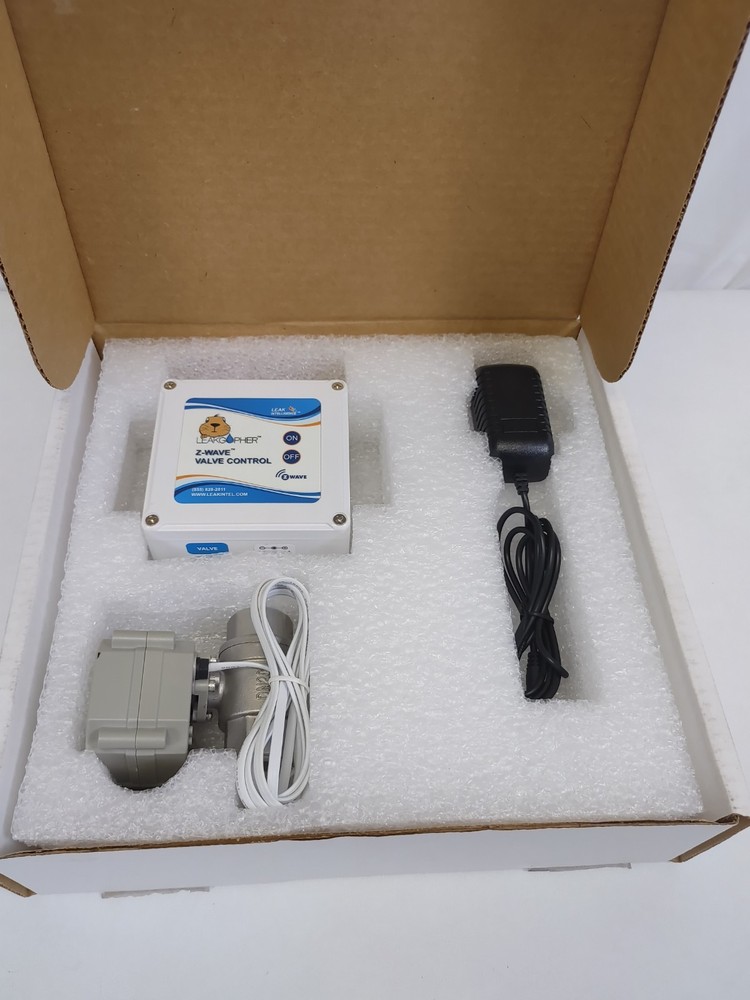 Leak Gopher Z-Wave Plus Smart Water Control Valve