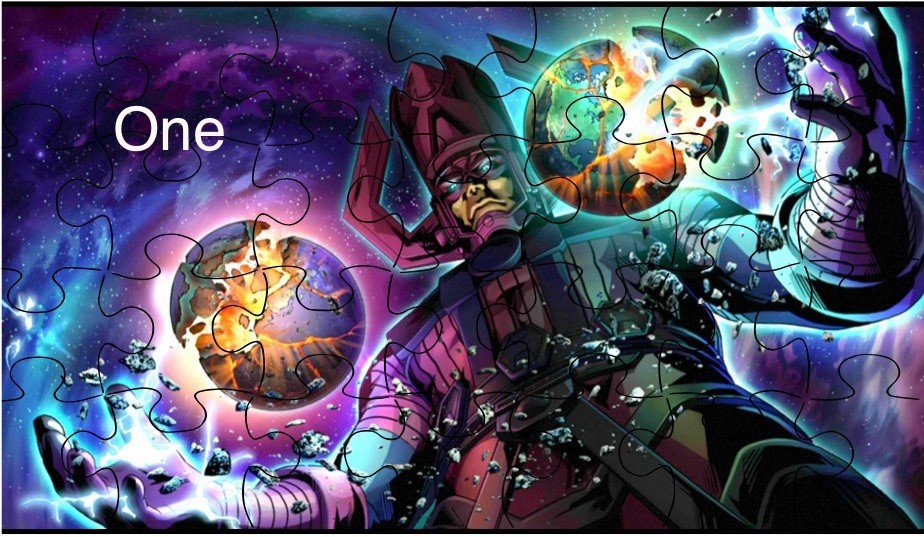 Galactus (120 Pieces )  Puzzle Gift Set