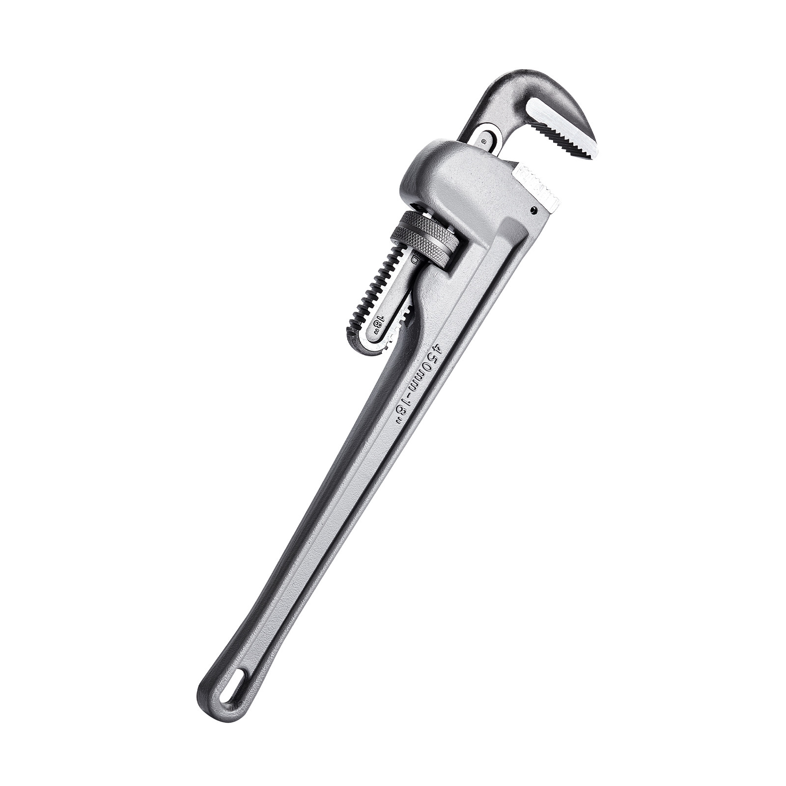 VEVOR 3PCS Aluminum Straight Pipe Wrench Set 10/14/18 in Plumbing Wrench CRV Jaw