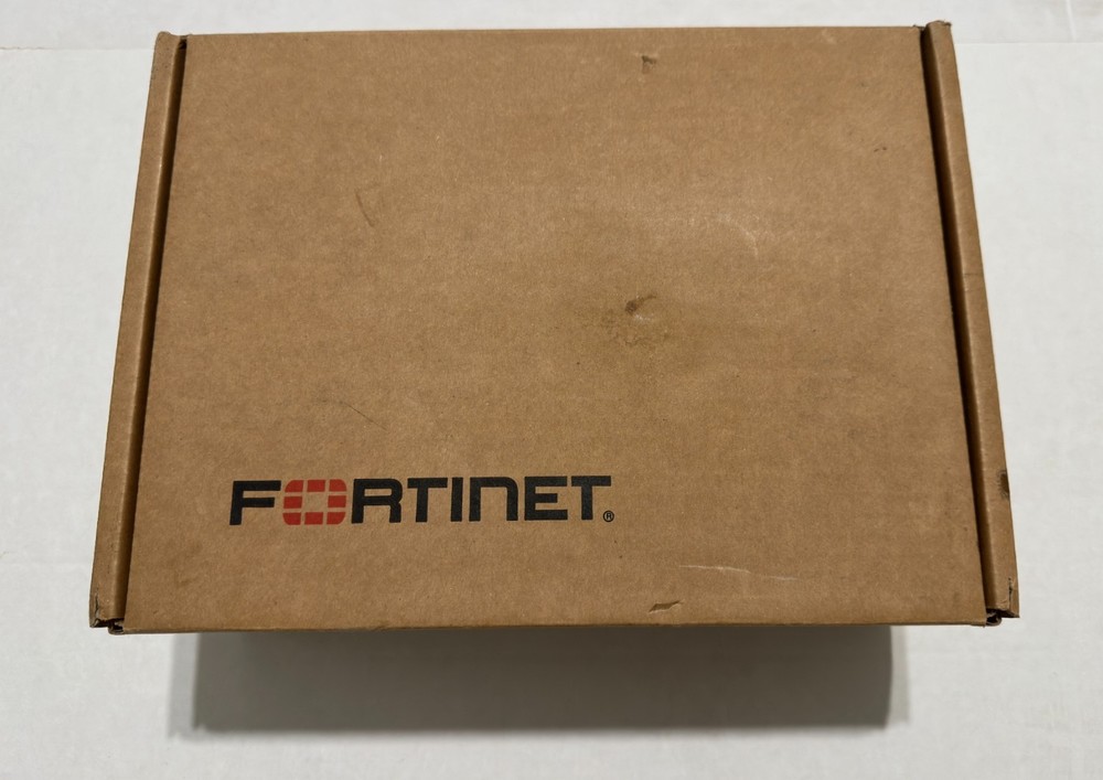 Fortinet Fortigate 61e Security Firewall Appliance with AC Adapter Box Manual
