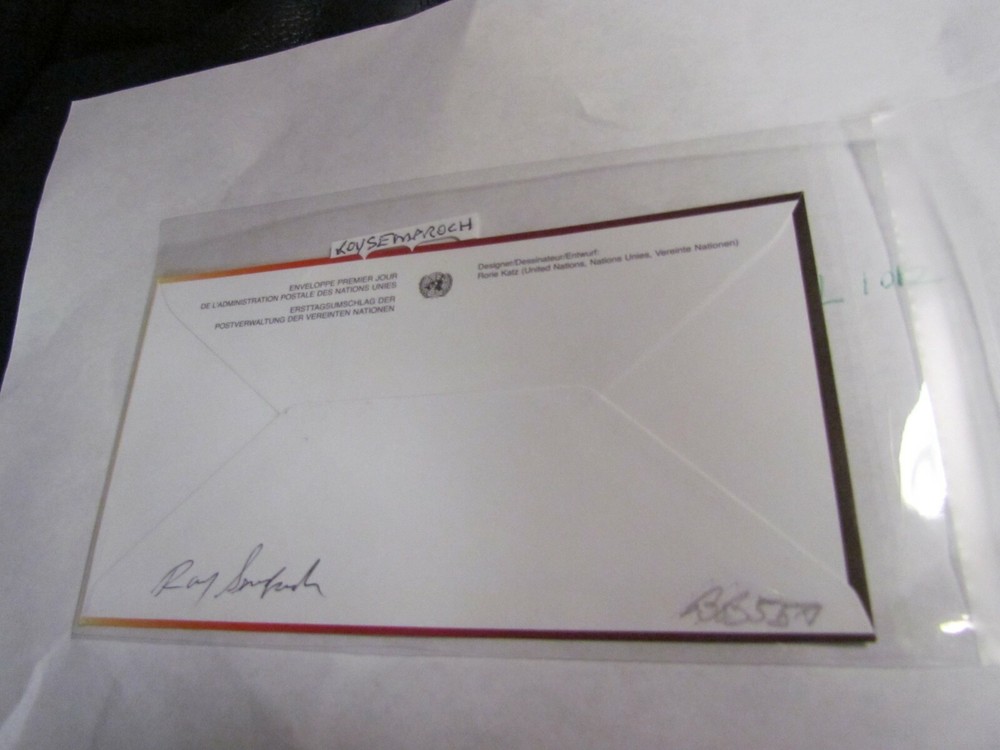 Ray Semproch Autographed signed First Day Cover Envelope