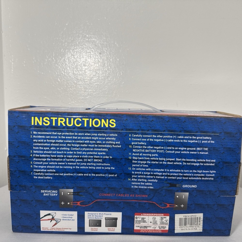 Vintage, Booster Cable Prime Guard,