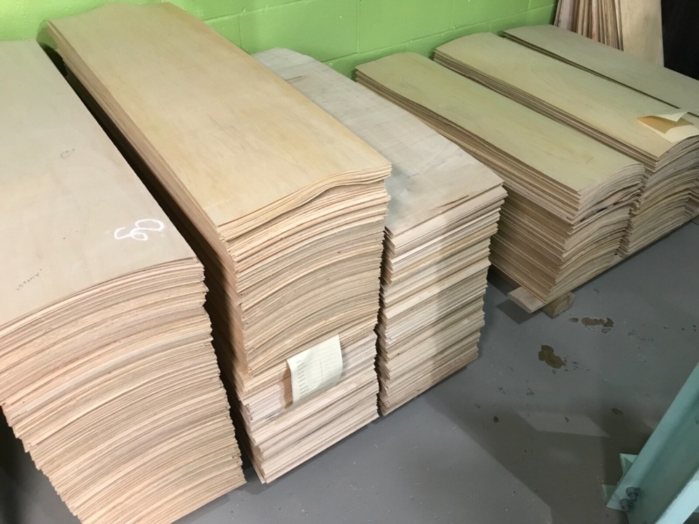 Skateboard veneer- DIY Home kit
