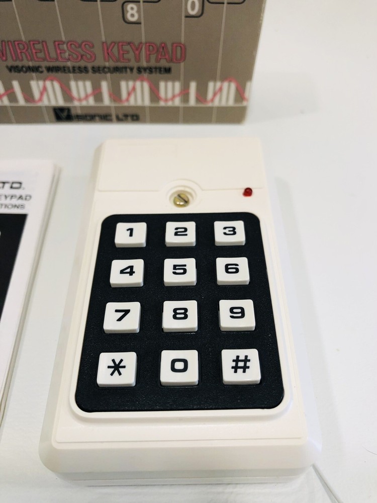 Visonic Wireless Security System Keypad CL-4W, Free Shipping