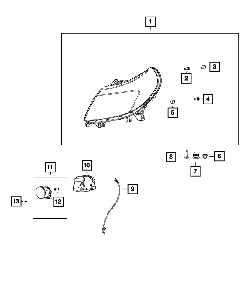 Genuine Mopar Isolator Bushing 68100647AA