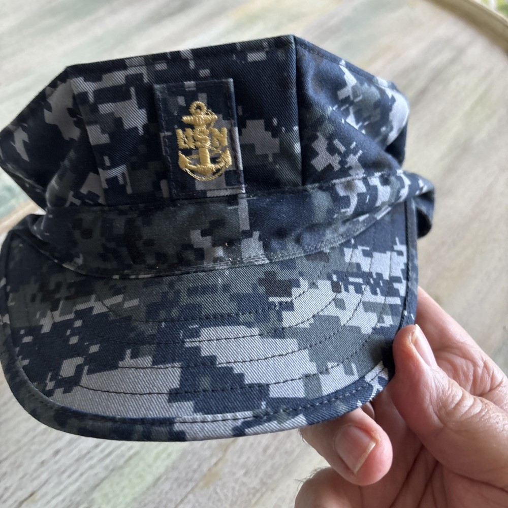 UNITED STATES NAVY CAP WORKING UTILITY SIZE 7 1/2 CPO