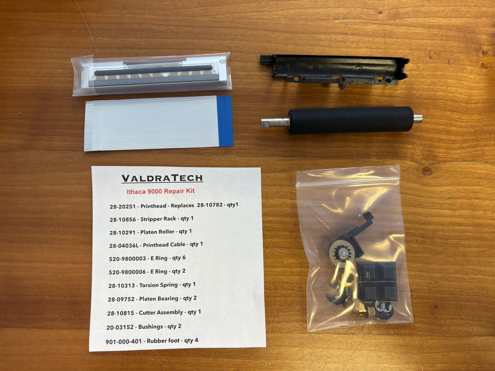 ithaca 9000 total repair kit with all new consumables