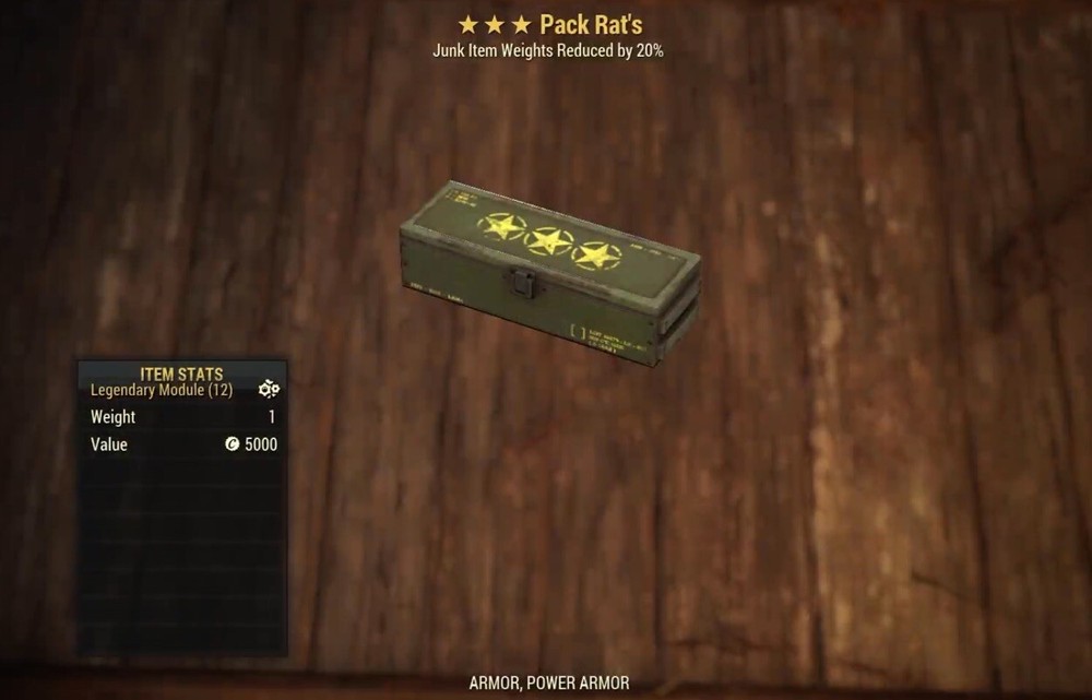 (Xbox) Pack Rat’s Legendary Mod