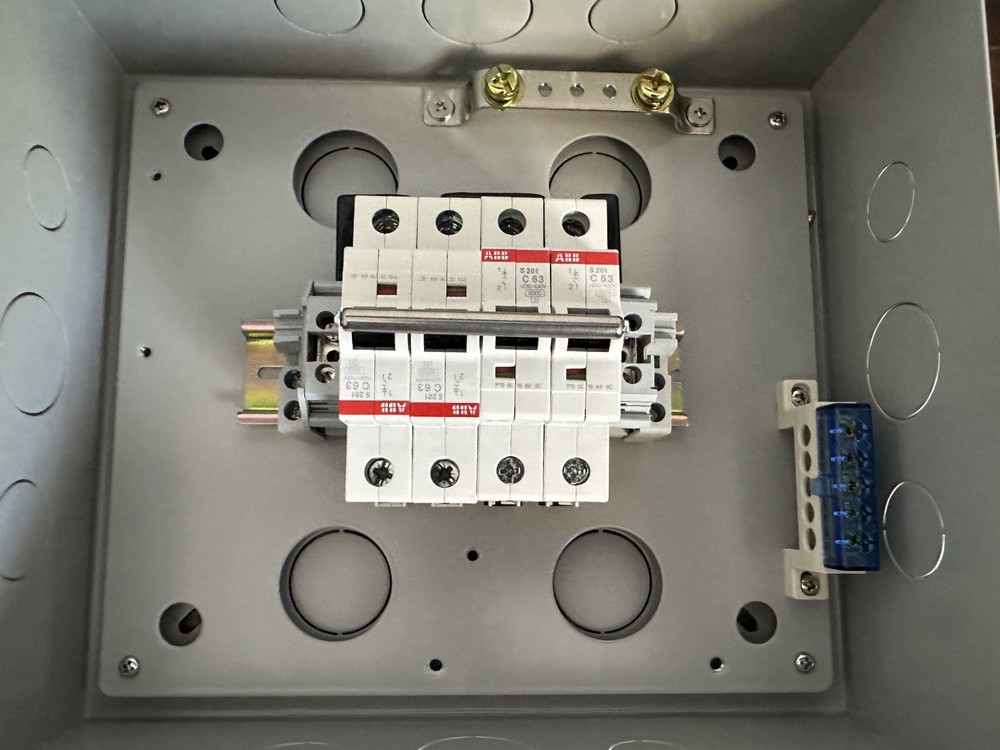 Transfer Panel (60A/60A), Transfer Switch for Portable Generators 15,000 Watts