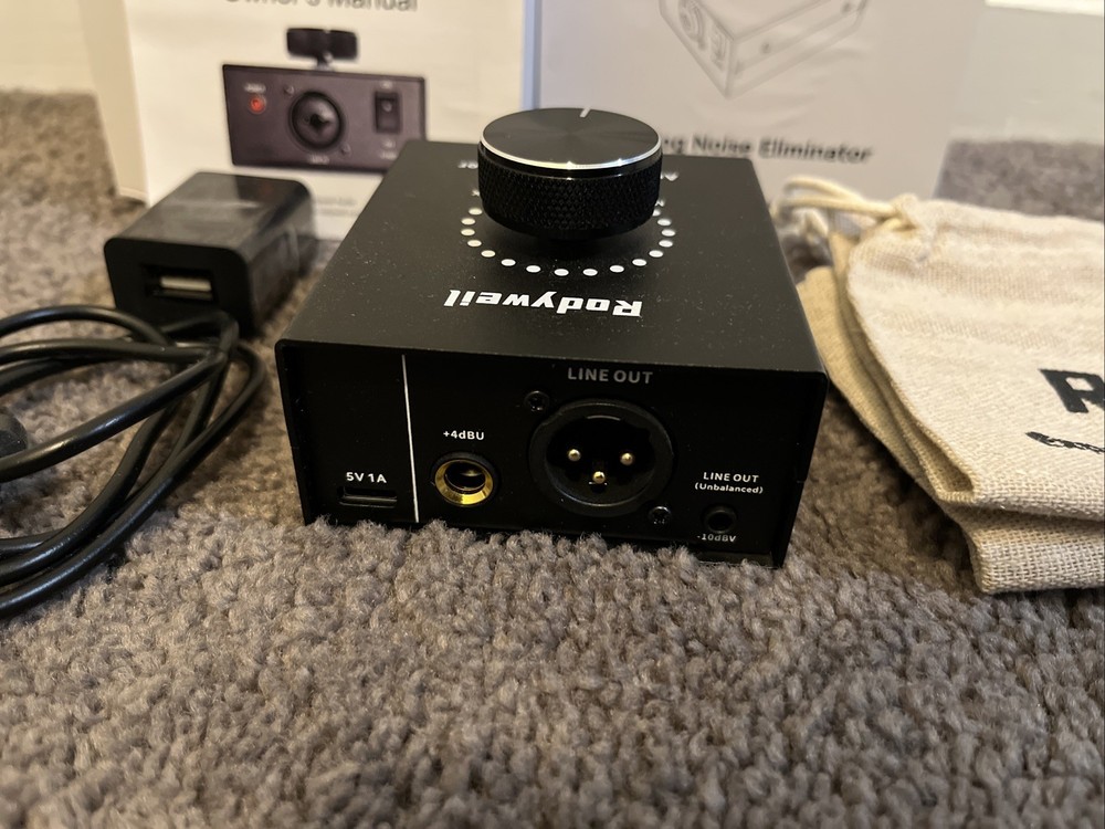 Rodyweil Vocal Noise Gate, Guitar Ground Loop Isolator,Feedback S