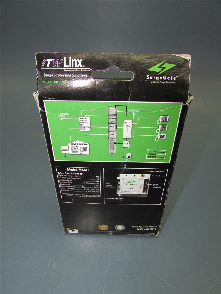 New ITW Linx Surge Gate Isolated Loop Protector MSCL8