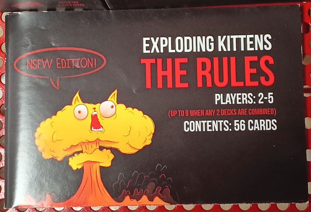 Exploding Kittens: NSFW Deck (2015, Exploding Kittens)