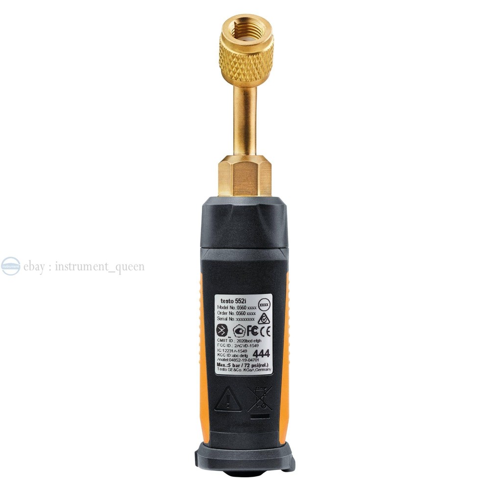 Testo 552i App-controlled wireless vacuum probe 0564 2552 Bluetooth