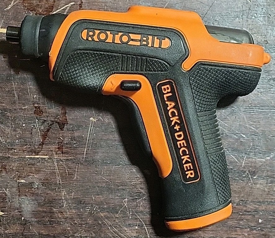 BLACK+DECKER BDCS50C 4-Volt Cordless Screwdriver Tool Only