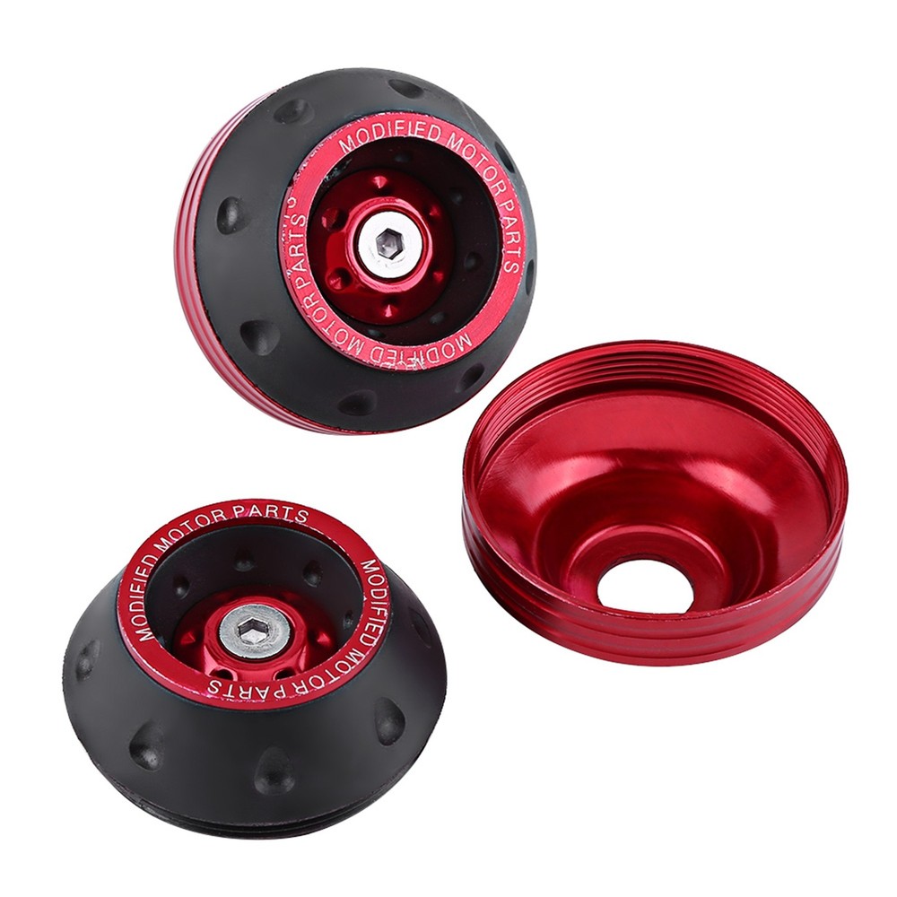 2PCS CNC Aluminum Front Fork Frame Sliders Motorcycle Protector For Scooter HTPY