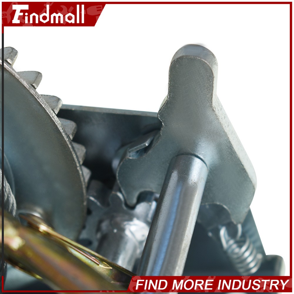 Findmall 1500lbs Adjustable Two-Way Hand Winch Boat Winch With 10m (32ft) Cable