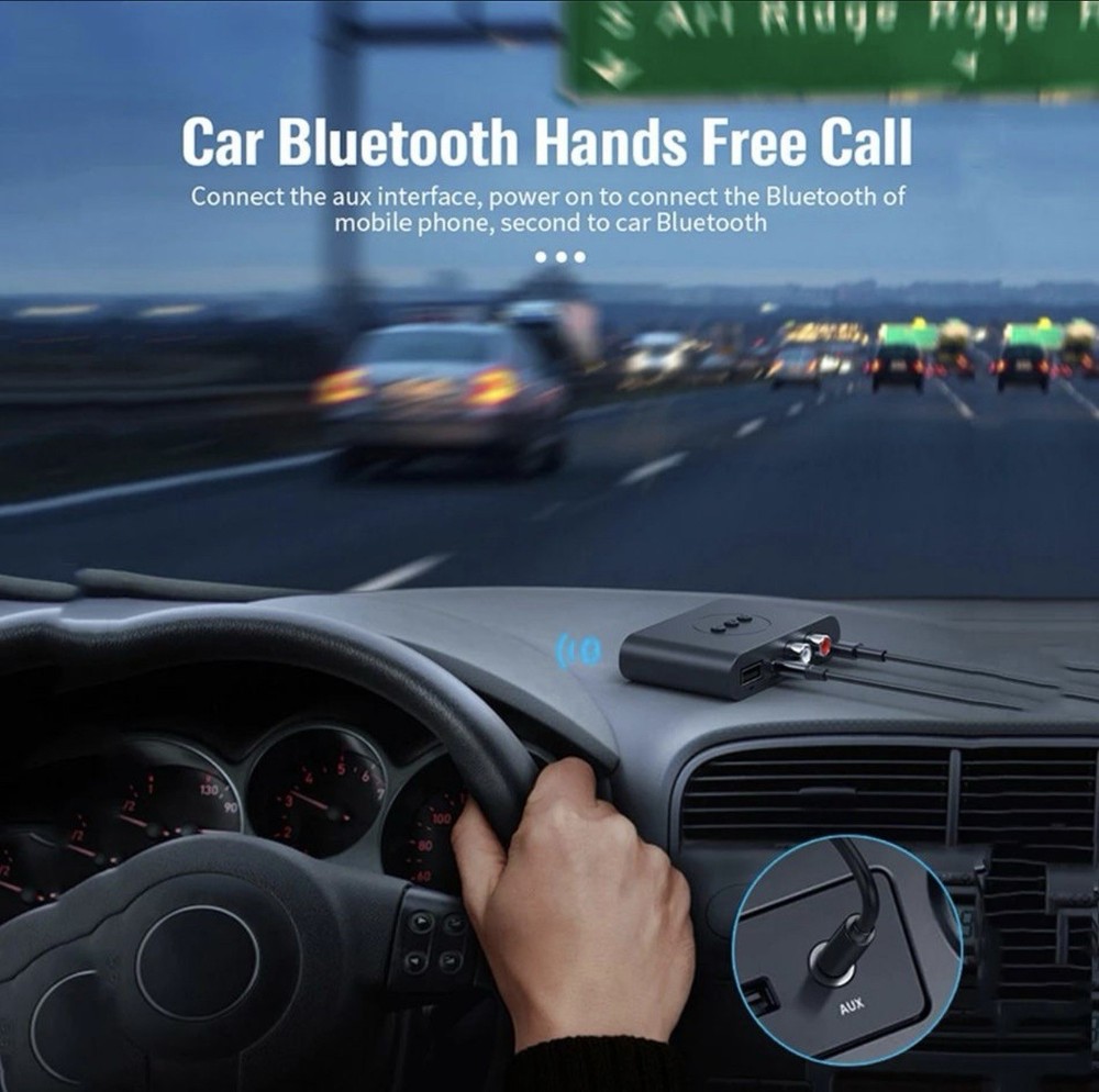 Bluetooth 5.0 Audio Receiver NEW With All Cords Needed