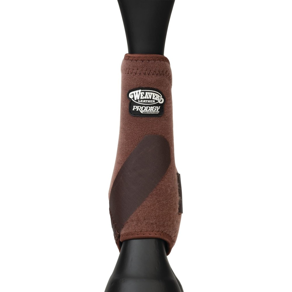 Weaver Leather Prodigy Athletic Front Boots, 2-Pack, Brown, Medium