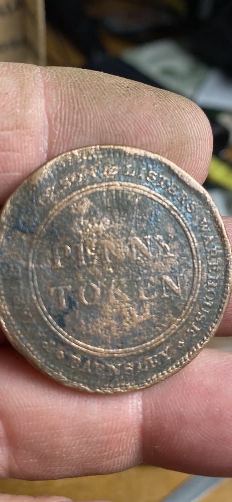 1812 PENNY TOKEN