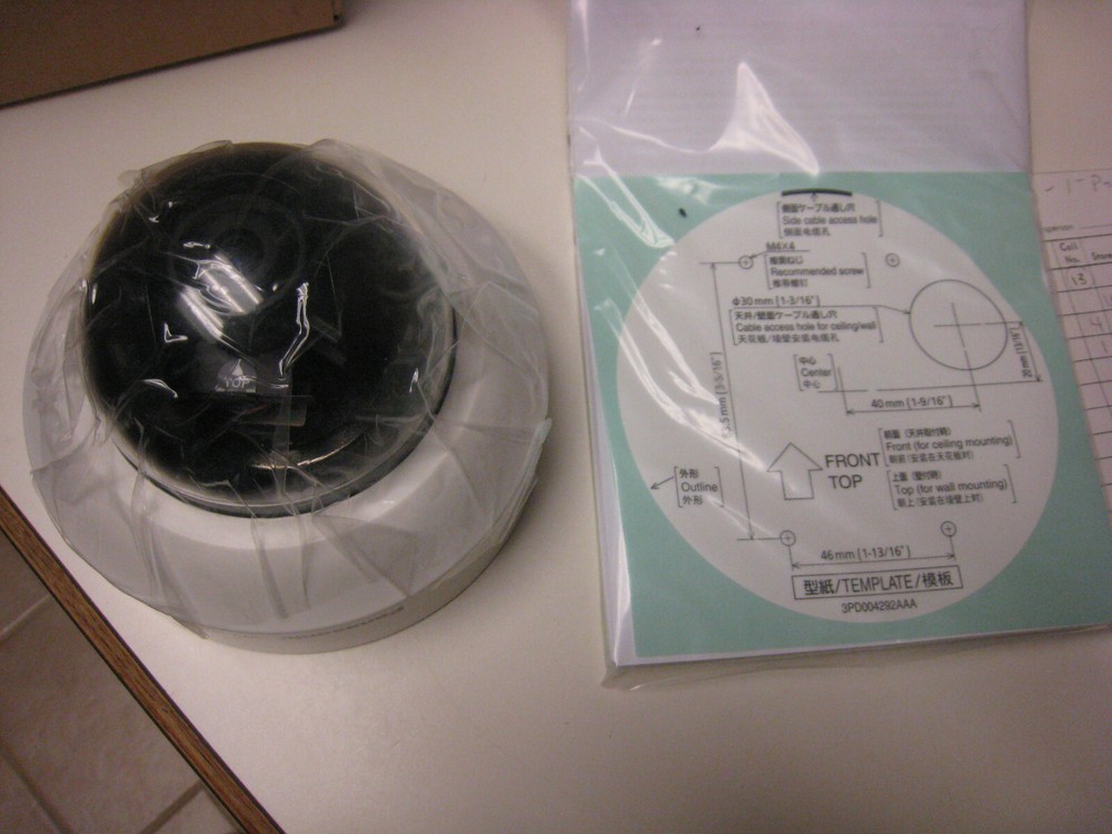 Panasonic IPRO  WV-SF332  Dome Network Camera Open box