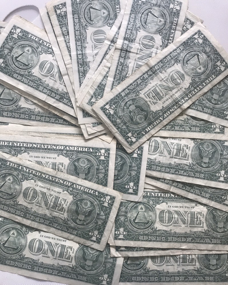 ✯ 1 STAR REPLACEMENT NOTE $1 Circulated Uncirculated Dollar Bill Not Consecutive