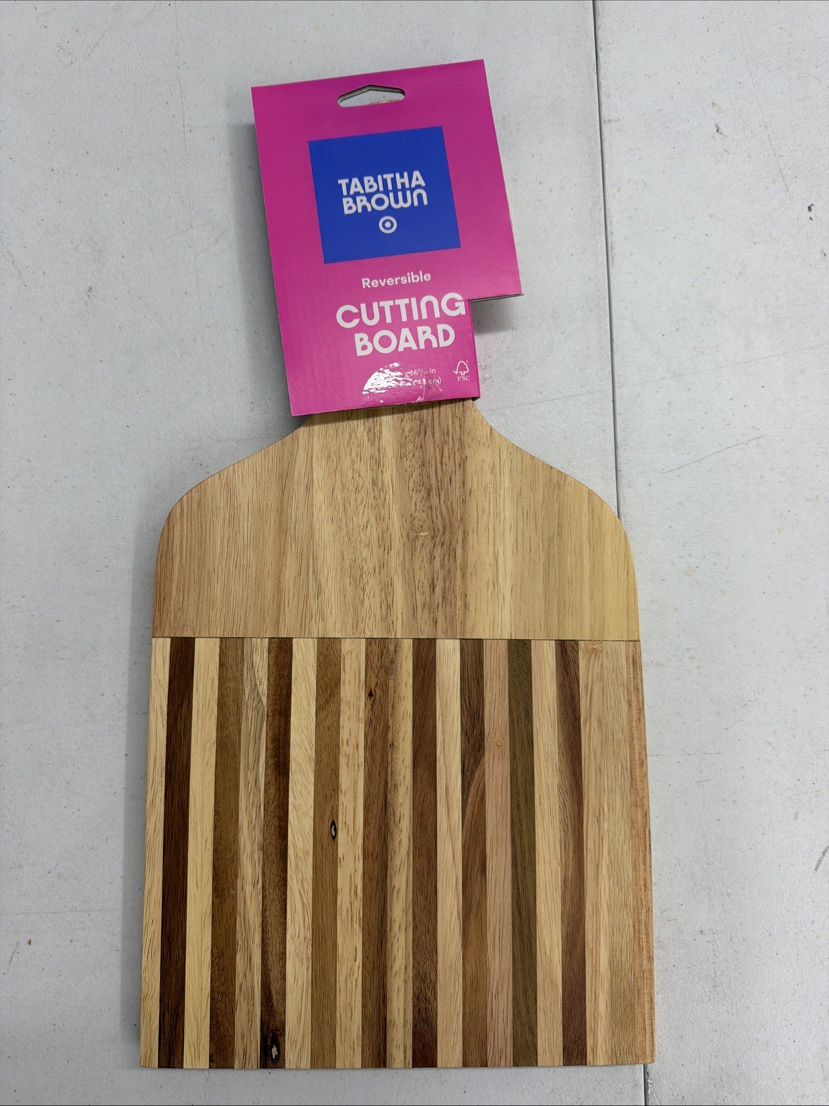 Tabitha Brown Afro Pick Shaped Wood Cutting Board Target Kitchen Decor NEW