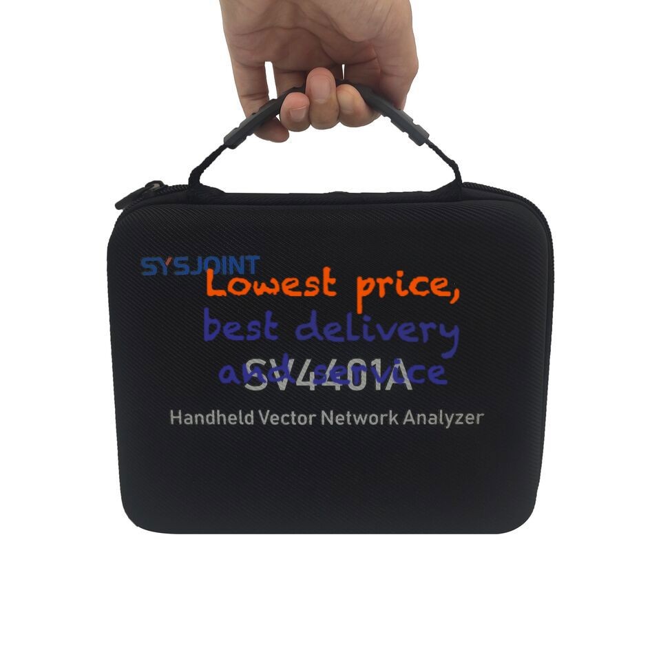 SV4401A 50KHz-4.4GHz VNA Vector Network Analyzer 100DB Dynamic 7 Inch Touch LCD