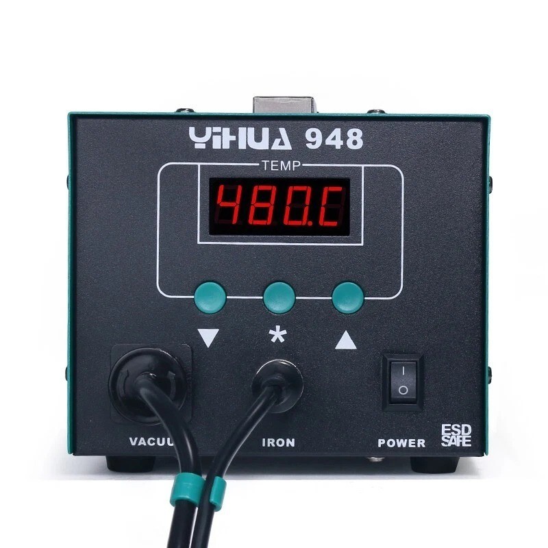 YIHUA 948 Desoldering Station 90W Digital Desoldering Gun Pump Soldering Station