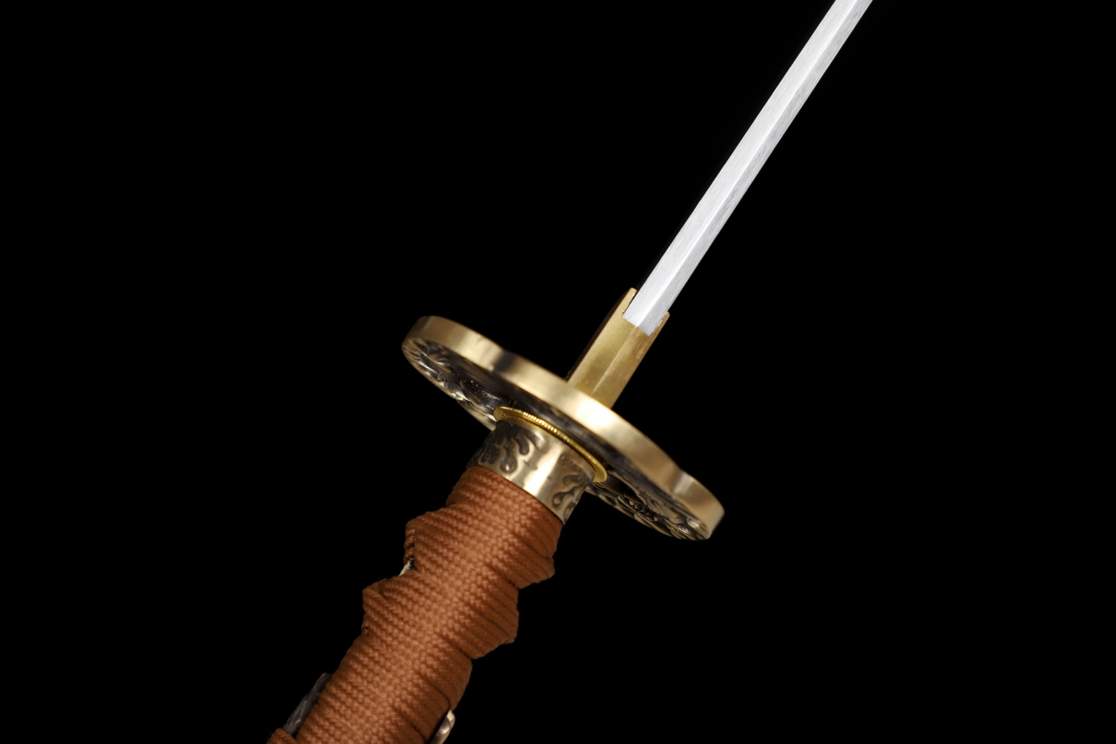 Japanese Samurai Katana Wakizashi Sword Clay Tempered L6 Steel Real Hamon